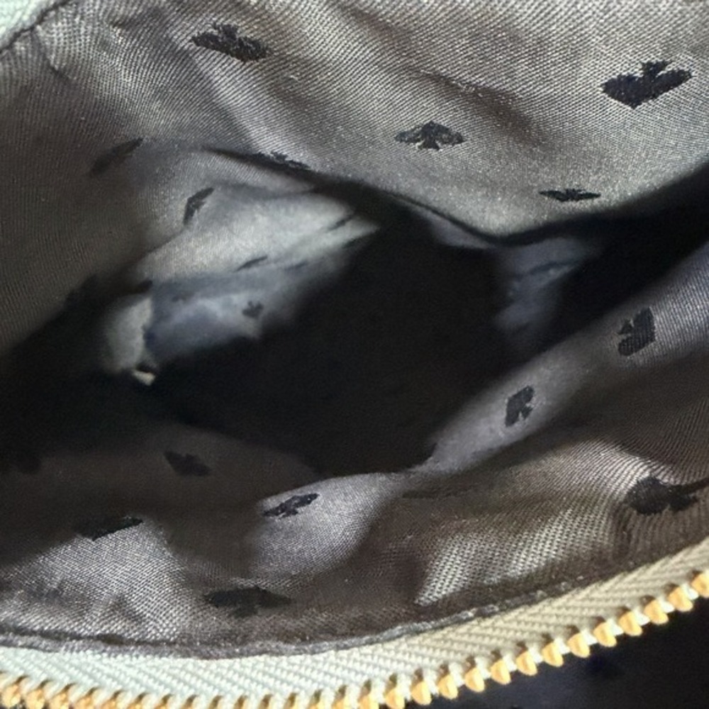 Kate Spade Marti Suede Large Bucket Bag Shoulder‎ Bag Crossbody Dusty Blue - Picture 8 of 14